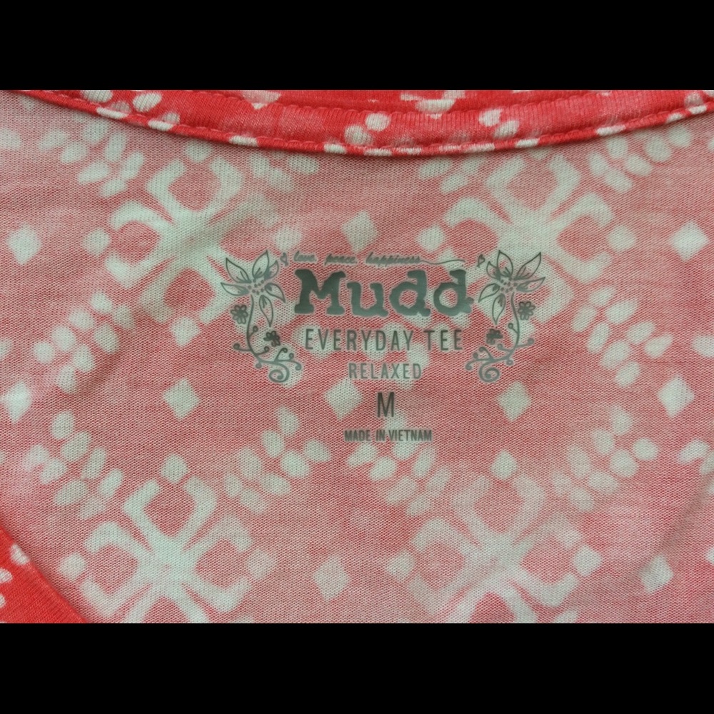 Mudd T shirt very soft stretchy sz M or sz 10 - Picture 3 of 4